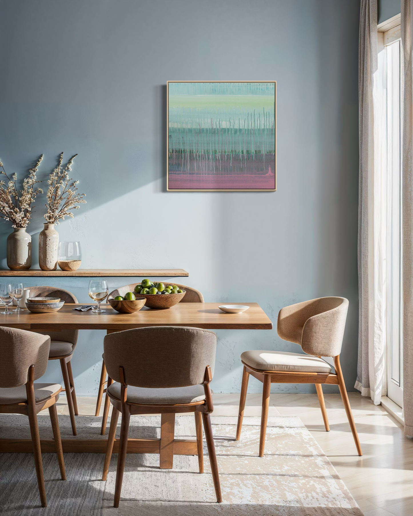 Horizon VI | Framed Canvas Print
